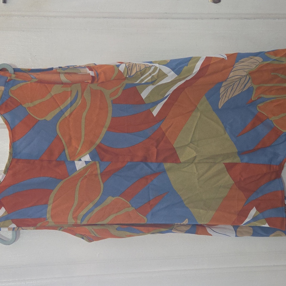 Ashley Stewart Multicolor Sleeveless Blouse - Picture 2 of 3
